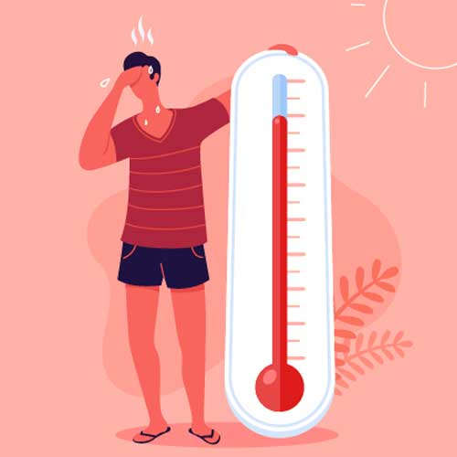گرمازدگی : راهکارهایی برای جلوگیری از گرمازدگی در تابستان